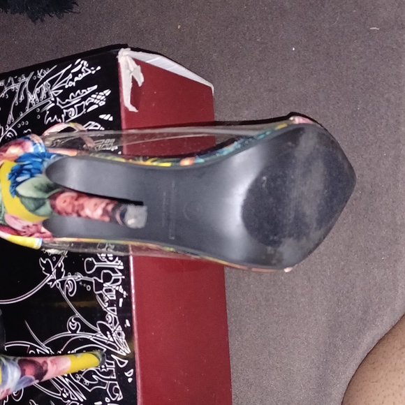 Lilian Olga-1F Floral heels - Picture 3 of 9